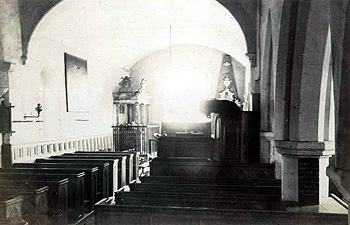 The nave and chancel about 1900 [X21/756/6]